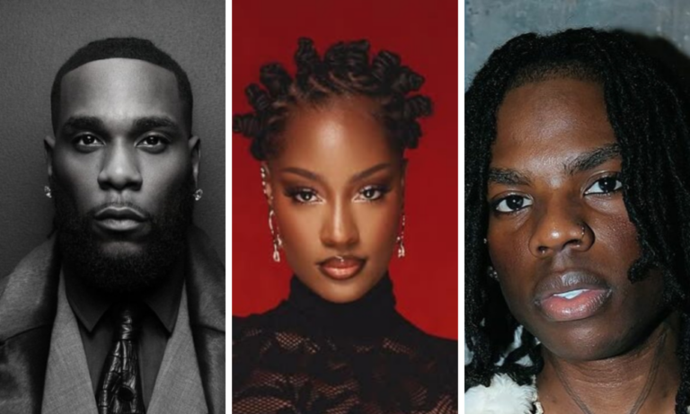 Tems, Burna Boy, Yemi Alade, Asake & More Nominated for 2025 Trace Awards