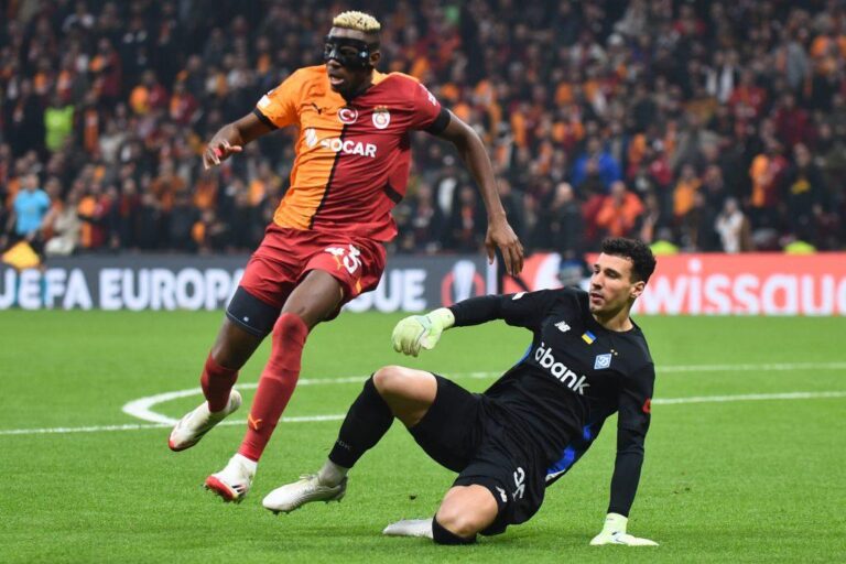 Europa League: Victor Osimhen strikes as profligate Galatasaray stumble against Dynamo Kyiv Europa League: Victor Osimhen strikes as profligate Galatasaray stumble against Dynamo Kyiv