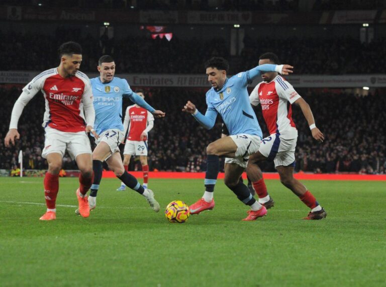 Nathaniel Bassey reacts to Arsenal’s victory over Manchester City Nathaniel Bassey reacts to Arsenal’s victory over Manchester City