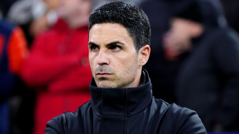Arteta reacts to heated on-field argument between Rice, Gabriel
