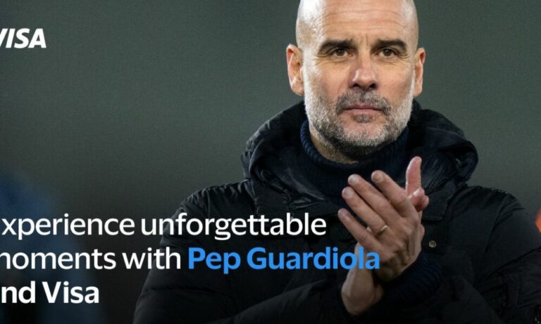 Visa Teams Up with Pep Guardiola for Exclusive Fan Experiences, Including Meet & Greets and FIFA World Cup Access
