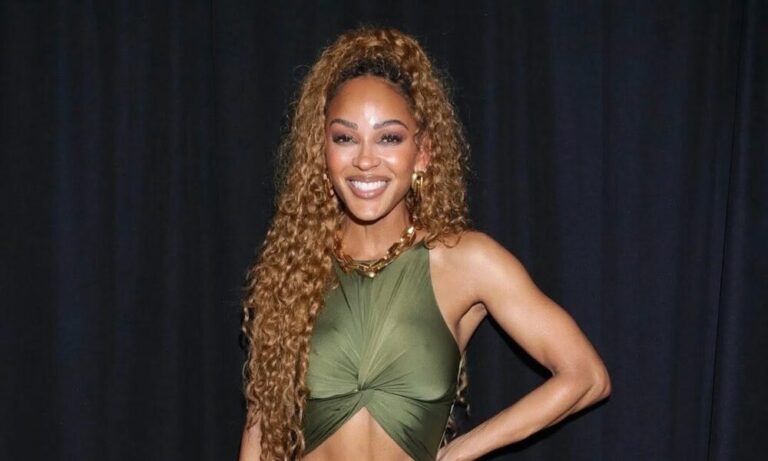 Meagan Good in Andrea Iyamah’s Reni Dress Is Just the Look We Need for the Weekend