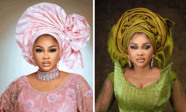 Mercy Aigbe Served Double Style Drama in Pink & Green at Priscilla Ojo’s Wedding Mercy Aigbe Served Double Style Drama in Pink & Green at Priscilla Ojo’s Wedding