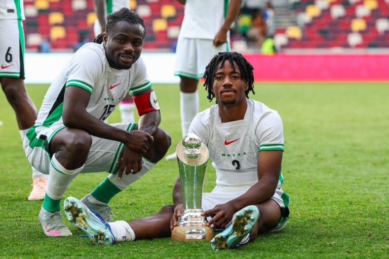 What Wilfred Ndidi said about Brentford’s Benjamin Fredrick after debut in Unity Cup final
