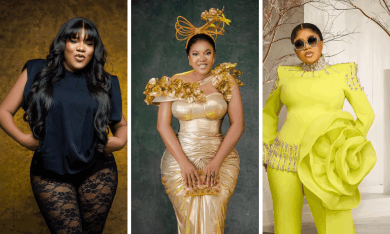 5 Times Toyin Abraham Made Monochrome Look So Chic