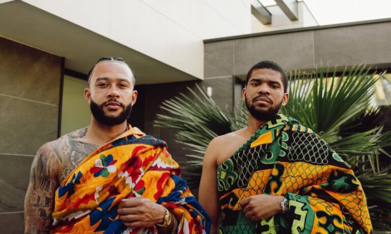 Memphis Depay Is Serving Kente and Ghanaian Realness Memphis Depay Is Serving Kente and Ghanaian Realness