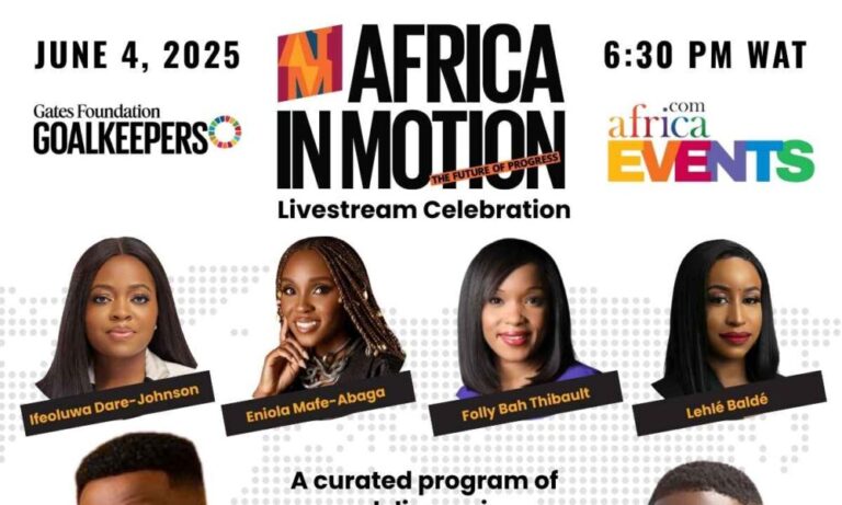 Goalkeepers’ ‘Africa in Motion’ – Live in Lagos with Ebuka, MI Abaga & Africa’s Boldest Changemakers Goalkeepers’ ‘Africa in Motion’ – Live in Lagos with Ebuka, MI Abaga & Africa’s Boldest Changemakers
