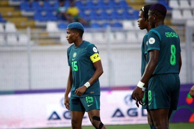 “I don’t deserve it” — Emotional Ajibade breaks down after winning third WAFCON MOTM award “I don’t deserve it” — Emotional Ajibade breaks down after winning third WAFCON MOTM award
