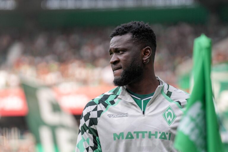 Watch: Victor Boniface gets into trouble with German police