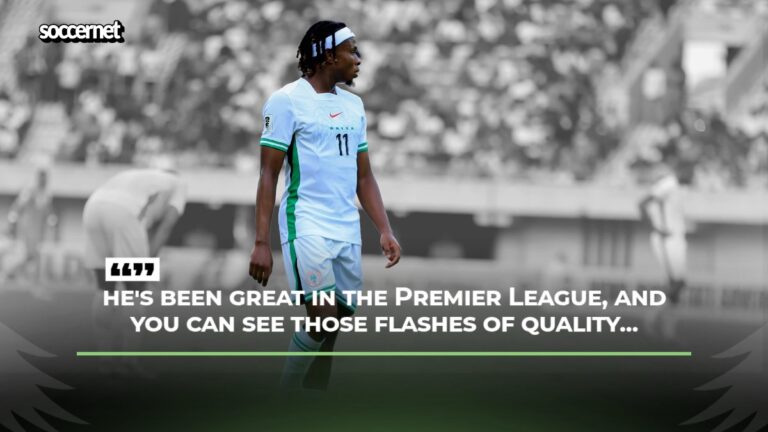“He’s been great in the Premier League” – Nigeria star praises Fulham’s Chukwueze after AFCON opener “He’s been great in the Premier League” – Nigeria star praises Fulham’s Chukwueze after AFCON opener