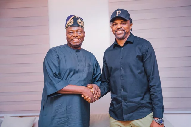 BREAKING: APC National Chairman Yilwatda Welcomes Football Legend Nwankwo Kanu in Abuja! BREAKING: APC National Chairman Yilwatda Welcomes Football Legend Nwankwo Kanu in Abuja!
