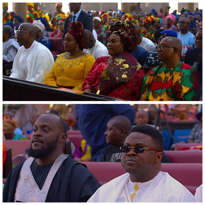Oyo@50: Ajadi Attends Thanksgiving With Makinde, Peter Obi, Adeleke Oyo@50: Ajadi Attends Thanksgiving With Makinde, Peter Obi, Adeleke