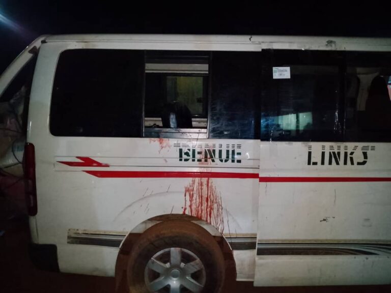 Gunmen ambush fully loaded Benue Links bus in Otukpo, open fire on passengers