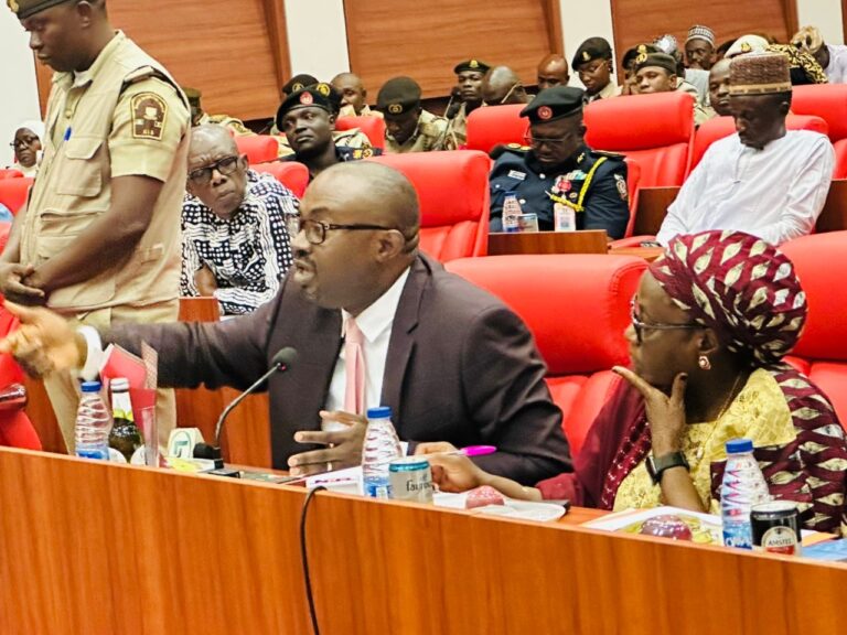 “Your ministry’s reforms are placing Nigeria’s image in good light” – NASS to Tunji-Ojo