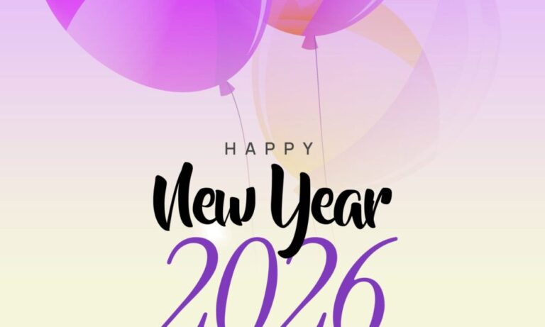 Cheers to Love, Laughter & New Beginnings — Happy 2026!