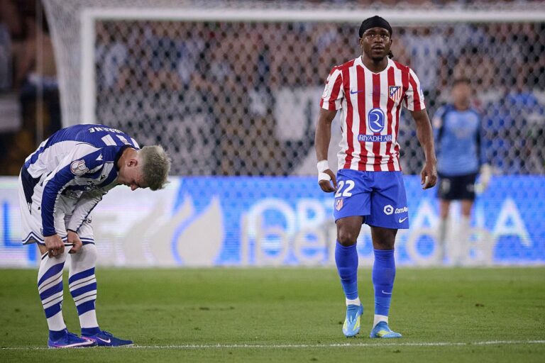 Ademola Lookman breaks Finidi’s record but falls short as Atletico Madrid lose Copa del Rey final