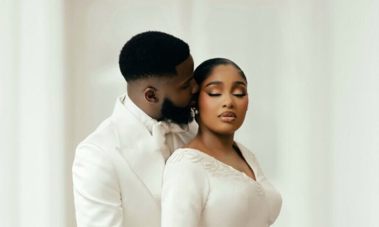 Akin Faminu & Kiky Festus Say “I Do” in an Elegant Ivory Civil Ceremony