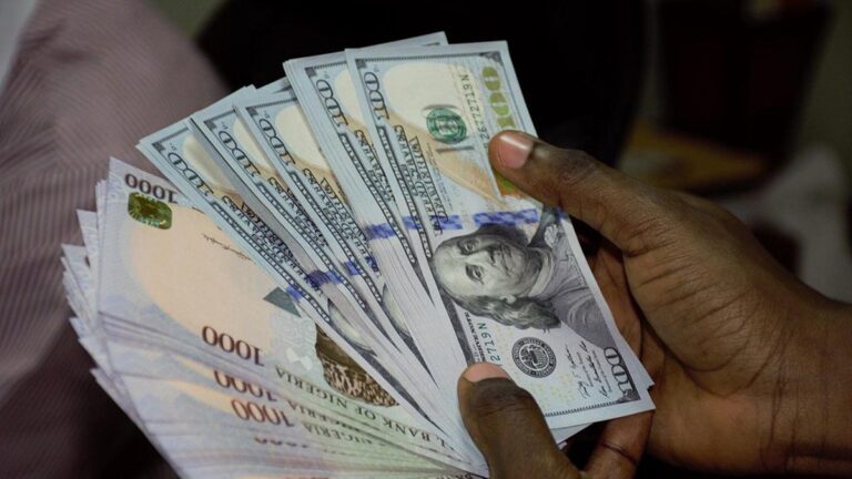 Naira slides to 17