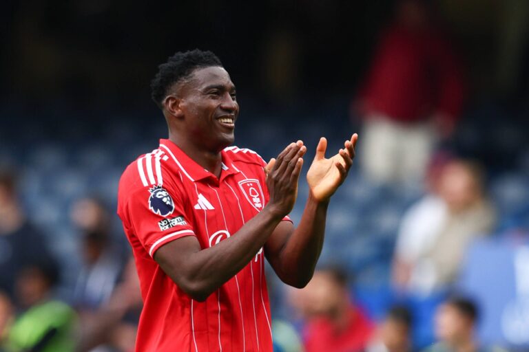 What Taiwo Awoniyi said after hitting the century mark for Nottingham Forest against Chelsea