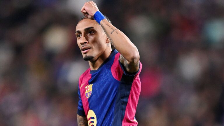 Raphinha to miss matches for Barcelona after sustaining an injury Raphinha to miss matches for Barcelona after sustaining an injury