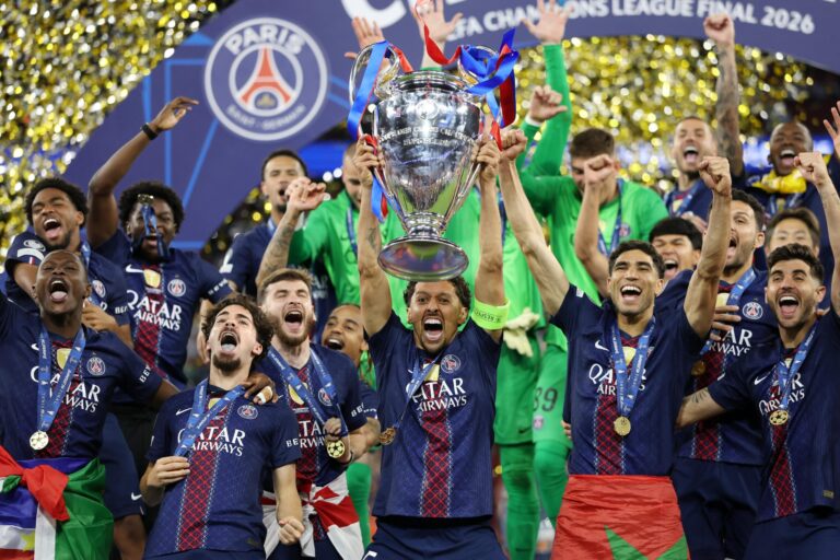PSG bank €100m after retaining UEFA Champions League title PSG bank €100m after retaining UEFA Champions League title