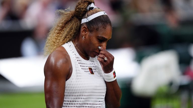 Serena Williams’ Wimbledon comeback ends in first-round defeat Serena Williams’ Wimbledon comeback ends in first-round defeat