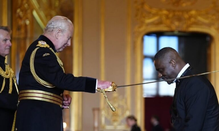 Sir Idris Elba! British Actor and Activist Knighted by King Charles III for Services to Young People Sir Idris Elba! British Actor and Activist Knighted by King Charles III for Services to Young People