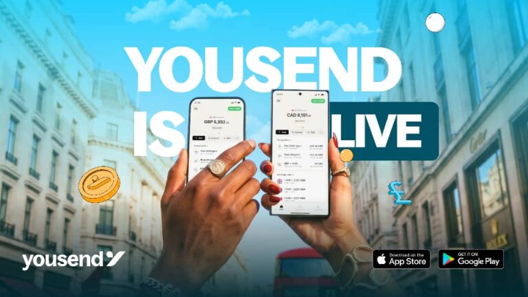 Built for the Diaspora: YouSend Launches in the UK and Canada to Make Sending Money Home Faster and More Human Built for the Diaspora: YouSend Launches in the UK and Canada to Make Sending Money Home Faster and More Human