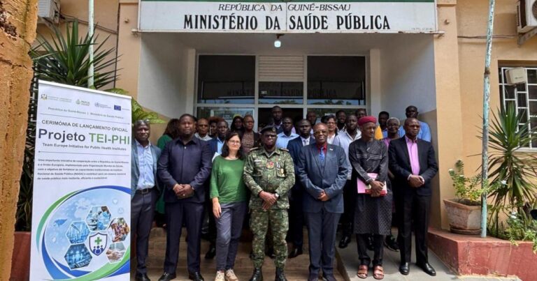 WHO takes part in the official launch of the TEI-PHI Project in Guinea-Bissau