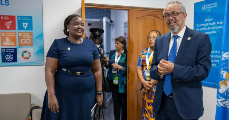 Dr Tedros in Ghana: A call for self-reliance, resilience and health leadership