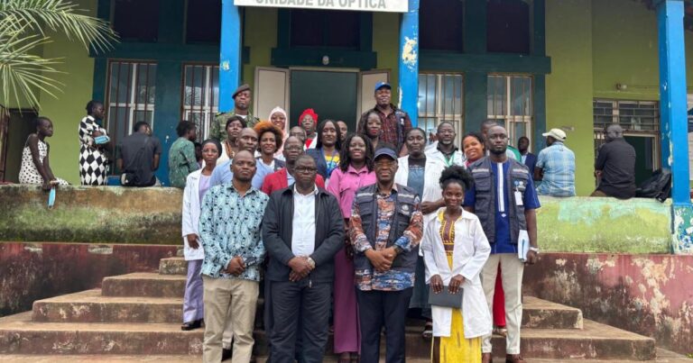New equipment strengthens the capacity of Guinea-Bissau’s National Ophthalmology Service