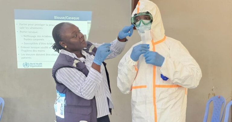 On the frontlines of infection prevention for Ebola control