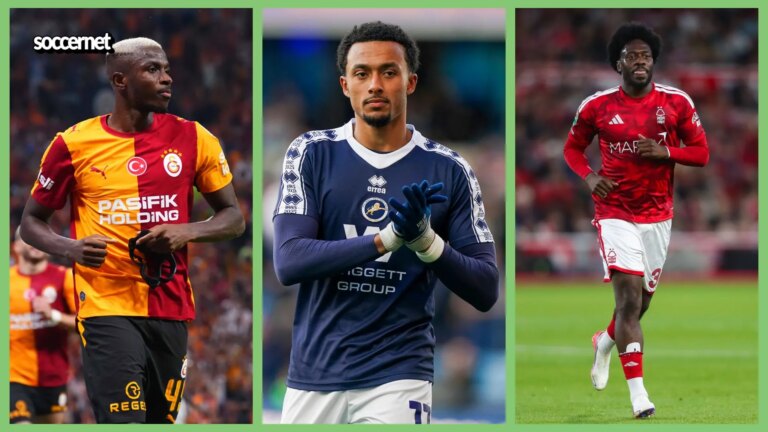 Super Eagles watch: Did Osimhen, Aina, Azeez, Aribo make transfer deadline day moves?