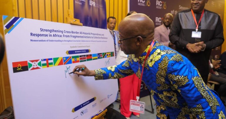 Ten Africa countries sign agreement to strengthens cross-border cooperation for health emergencies