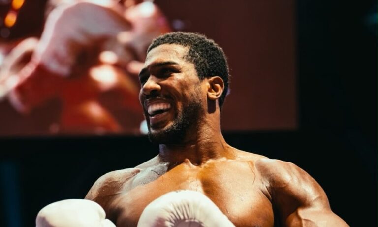 Anthony Joshua Survives Early Knockdowns to Stop Kristian Prenga in Round Two & Set Up Tyson Fury Showdown Anthony Joshua Survives Early Knockdowns to Stop Kristian Prenga in Round Two & Set Up Tyson Fury Showdown