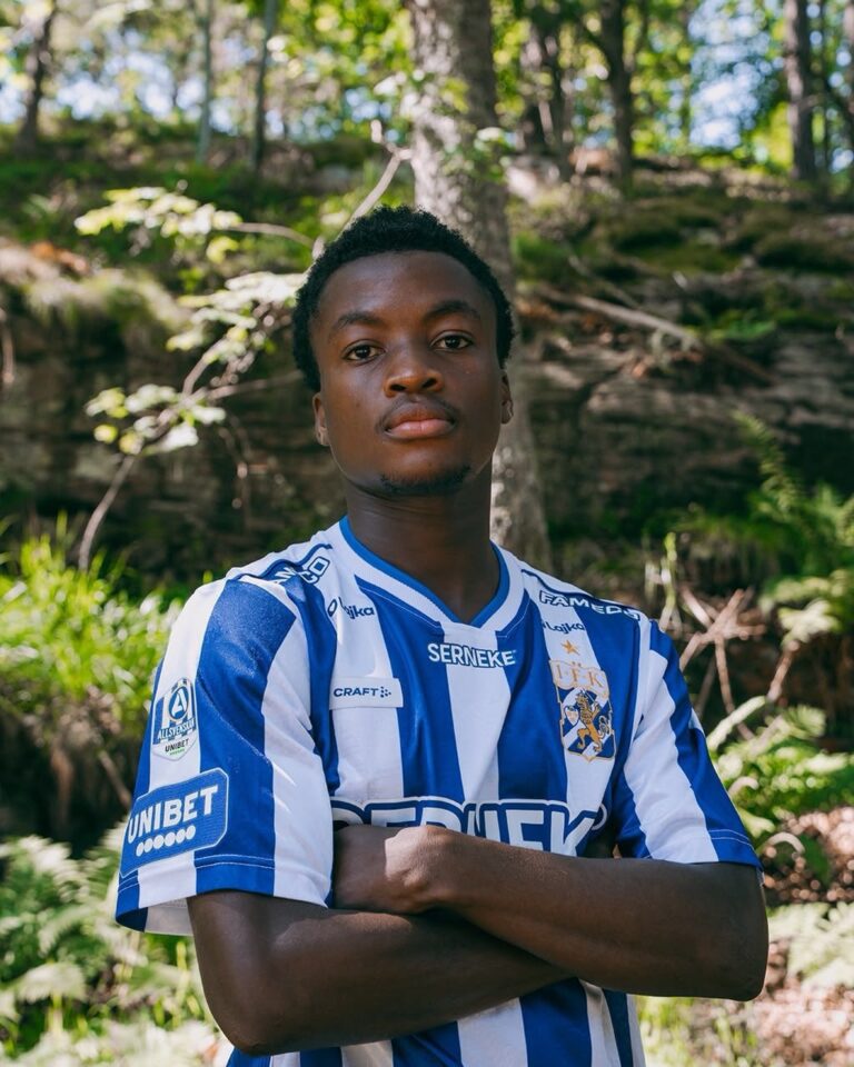 Transfer: Nigerian youngster joins Swedish club IFK Göteborg 