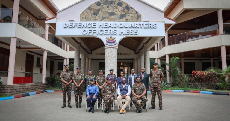 Kenya Readies its Military Medical Team to Protect Communities Ahead Of El Niño Rains