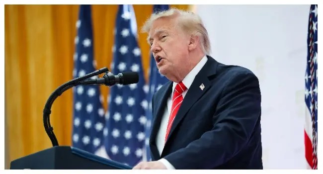 Trump labels AI skeptics the enemy over super intelligence terminology Trump labels AI skeptics the enemy over super intelligence terminology