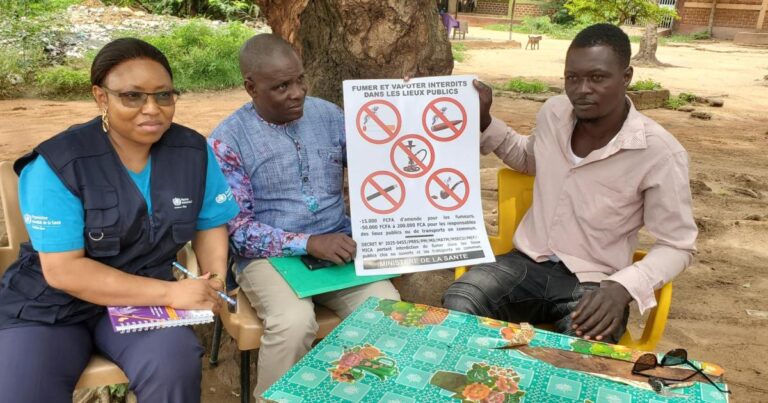 Burkina Faso : renforcer les espaces publics sans fumée